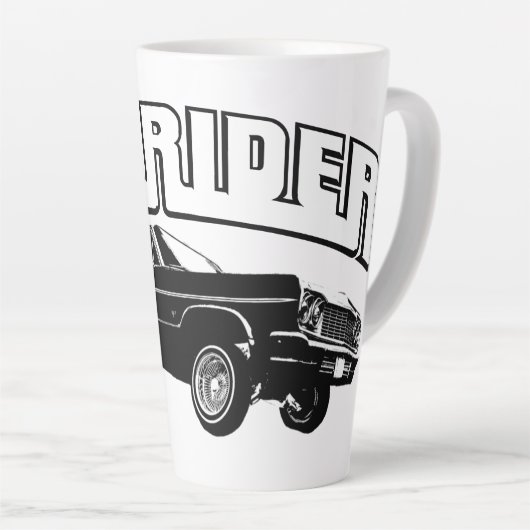 Tasse Latte Lowrider (Angle droit)