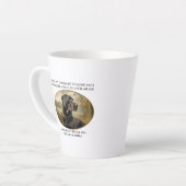 Tasse Latte Loyal Black Lab (Angle gauche)