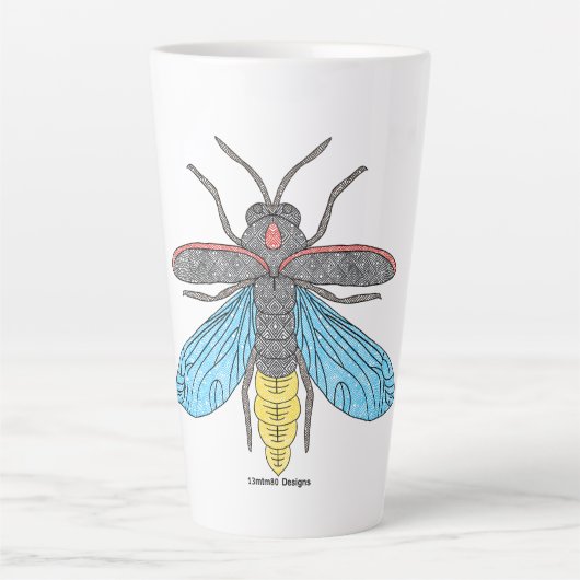 Tasse Latte Lucioles (Devant)