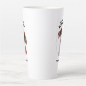 Tasse Latte Lucky Brittany Spaniel (Devant)