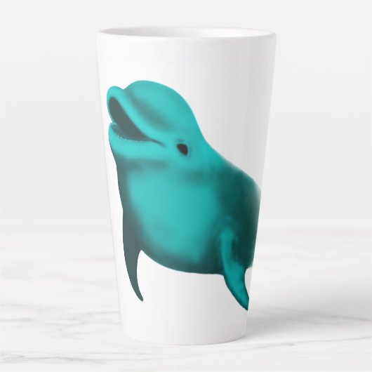 Tasse Latte Lucky Dolphin (Devant)