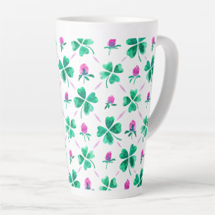 Tasse Latte Lucky shamrock