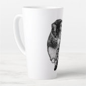 Tasse Latte Lueur de pointillés Hush (Angle gauche)