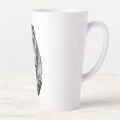 Tasse Latte Lueur de pointillés Hush (Droite)