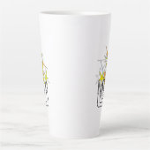 Tasse Latte Lumières Hanoukka (Devant)