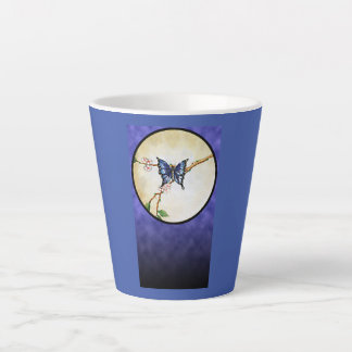 Tasse Latte Lune à papillon