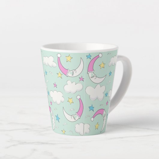 Tasse Latte Lune couchée (Angle droit)