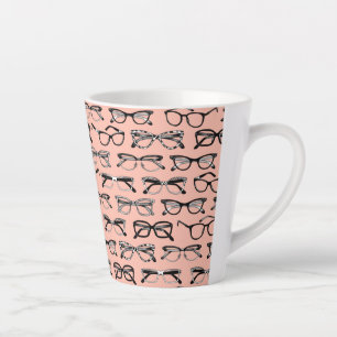 Tasse Latte Lunettes de vue rose pâle, Lunettes de vue, Vêteme