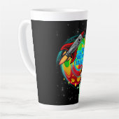 TASSE LATTE L'UNIVERS EST À VOUS (Angle gauche)