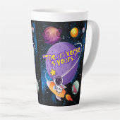 TASSE LATTE L'UNIVERS EST À VOUS (Angle droit)
