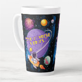 TASSE LATTE L'UNIVERS EST À VOUS (Angle gauche)