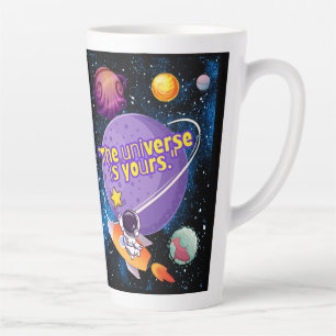 TASSE LATTE L'UNIVERS EST À VOUS