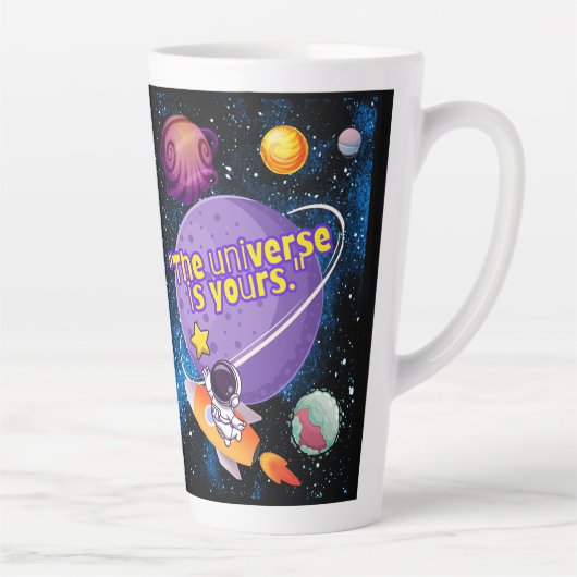 TASSE LATTE L'UNIVERS EST À VOUS (Droite)