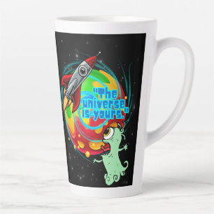 TASSE LATTE L'UNIVERS EST À VOUS
