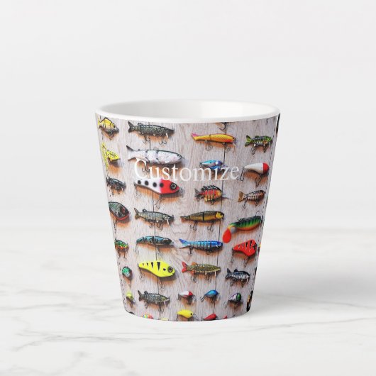 Tasse Latte Lures de pêche classique Thunder_Cove (Devant)