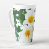 Tasse Latte Lys blancs - Lilium Flower candidum (Angle gauche)