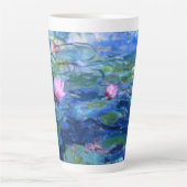 Tasse Latte Lys d'eau rose Monet (Devant)