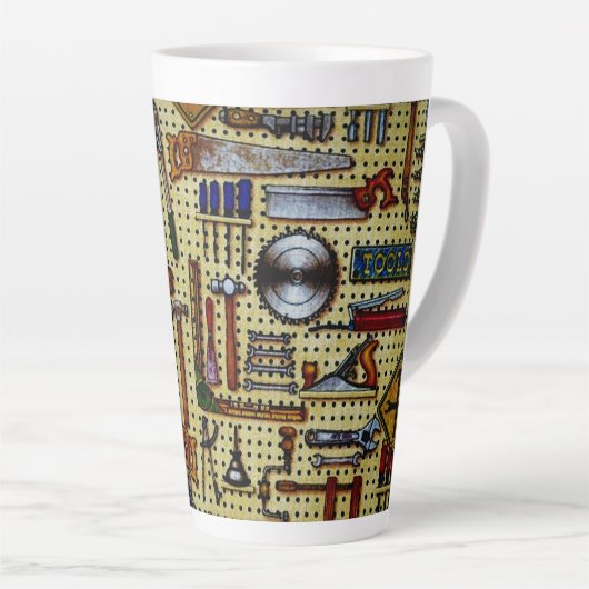 Tasse Latte M. Fix It Handyman (Angle droit)