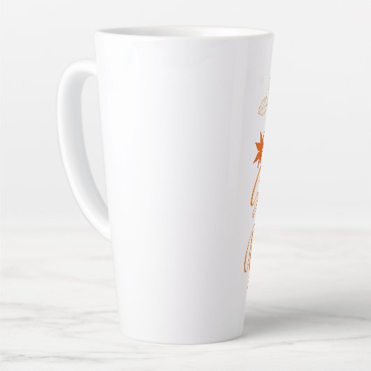 Tasse Latte Ma saison préférée est Citrouille épice automne im (Angle gauche)