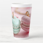 Tasse Latte Macaron Thématique Charmant (Devant)