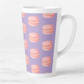 Tasse Latte Macarons roses (Droite)