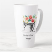 Tasse Latte Machine à coudre Dresmaker Tailor Seamstress (Angle droit)