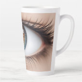 Tasse Latte Macro oeil femelle (Droite)