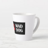 Tasse Latte Mad Dog Cup (Angle droit)