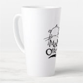 Tasse Latte Mad Otter (Angle gauche)
