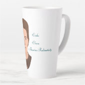 Tasse Latte Madame Curie (Angle droit)