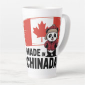 Tasse Latte Made in Chinada Panda – Chinese Canadian (Angle droit)