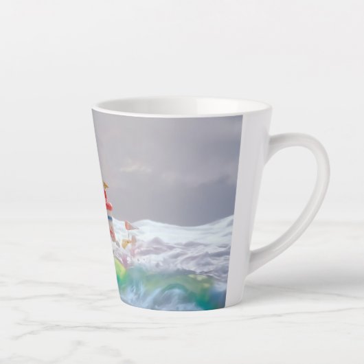 Tasse Latte Magical Castle in the Waves (Droite)