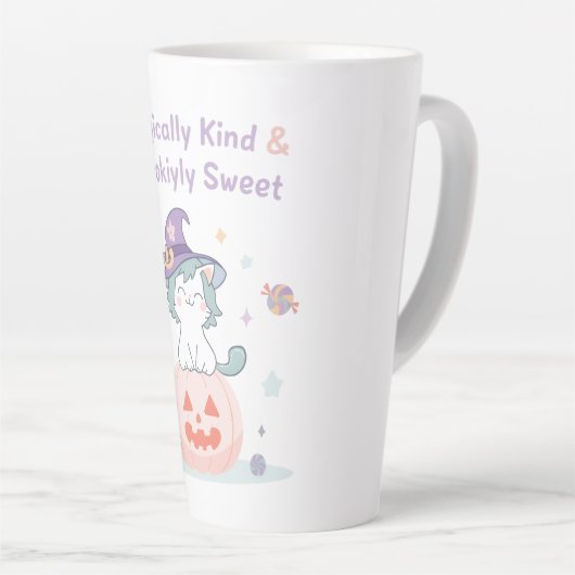 Tasse Latte Magical Kind & Spookily Sweet - mignon Pastel Hall (Angle droit)