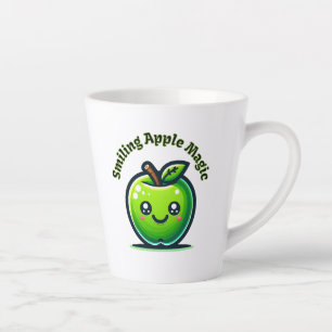 Tasse Latte Magie Apple souriante
