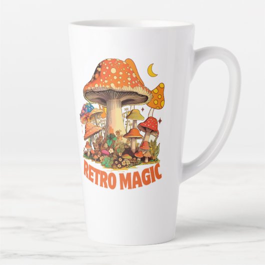 Tasse Latte Magie rétro (Droite)