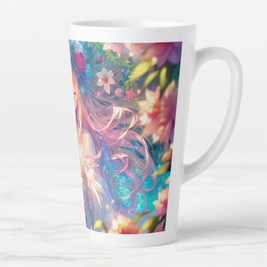 Tasse Latte Magique Ethereal Anime Girl (Droite)