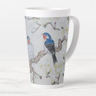 Tasse Latte Magnolia blanche