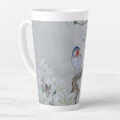 Tasse Latte Magnolia blanche (Angle gauche)