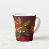 Tasse Latte Magnolia sur Red Velvet Martin Johnson Heade (Angle droit)