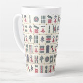 Tasse Latte Mahjong Tiles (Angle gauche)