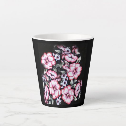 Tasse Latte Mai s'épanouit (Devant)