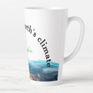 Tasse Latte maintien du climat de la Terre