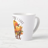 Tasse Latte Mais Je Pense Que J'Aime La Chute (Angle droit)