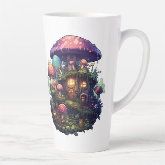 Tasse Latte Maison de champignons magiques (Droite)