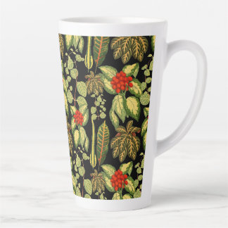 Tasse Latte Maison de la jungle urbaine plante élégant motif