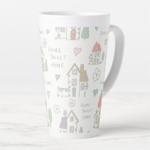 Tasse Latte Maison douce maison