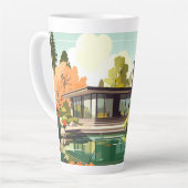 Tasse Latte Maison moderne du milieu du siècle #94 (Angle gauche)