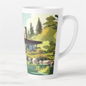 Tasse Latte Maison moderne du milieu du siècle #94 (Droite)