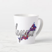 Tasse Latte Malaisie (Angle droit)