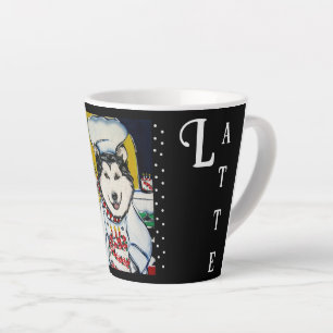 TASSE LATTE MALAMUTE D'ALASKA